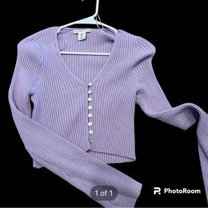 Sincerely Jules Cropped Sweater Size Small